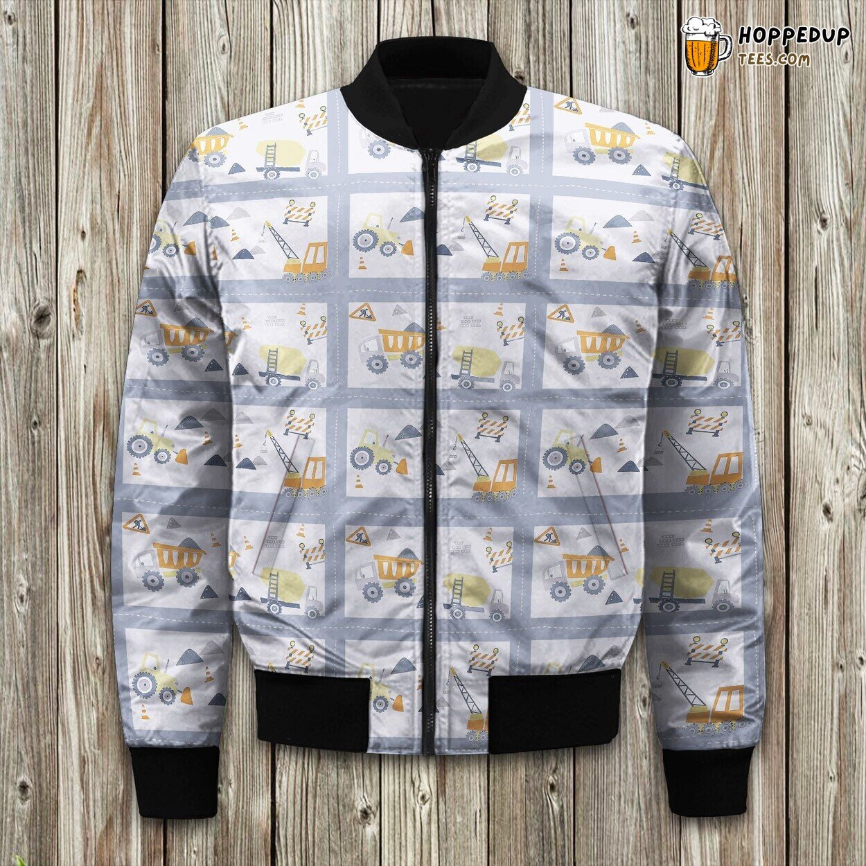 Construction Land Bomber Jacket