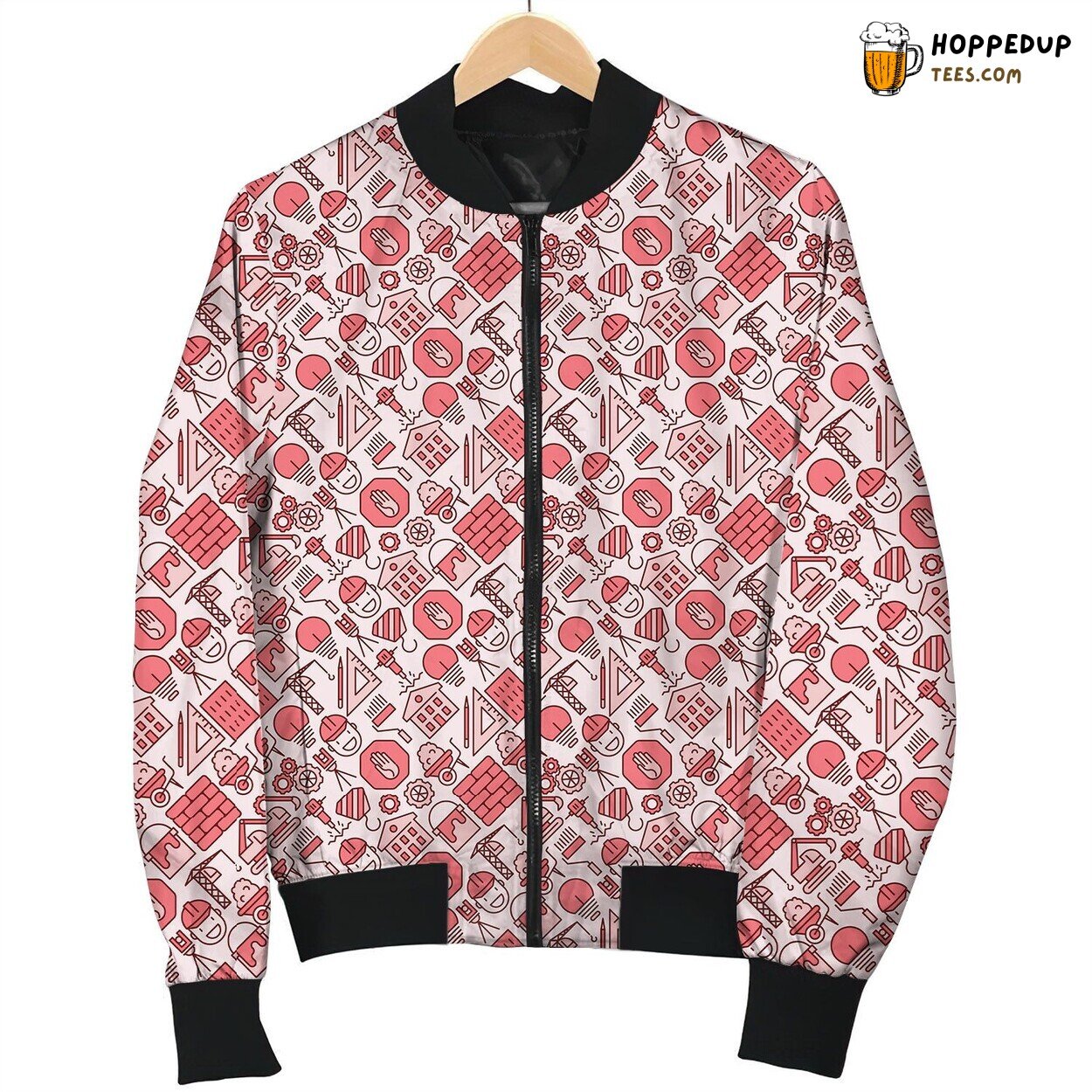 Construction Safety Bomber Jacket