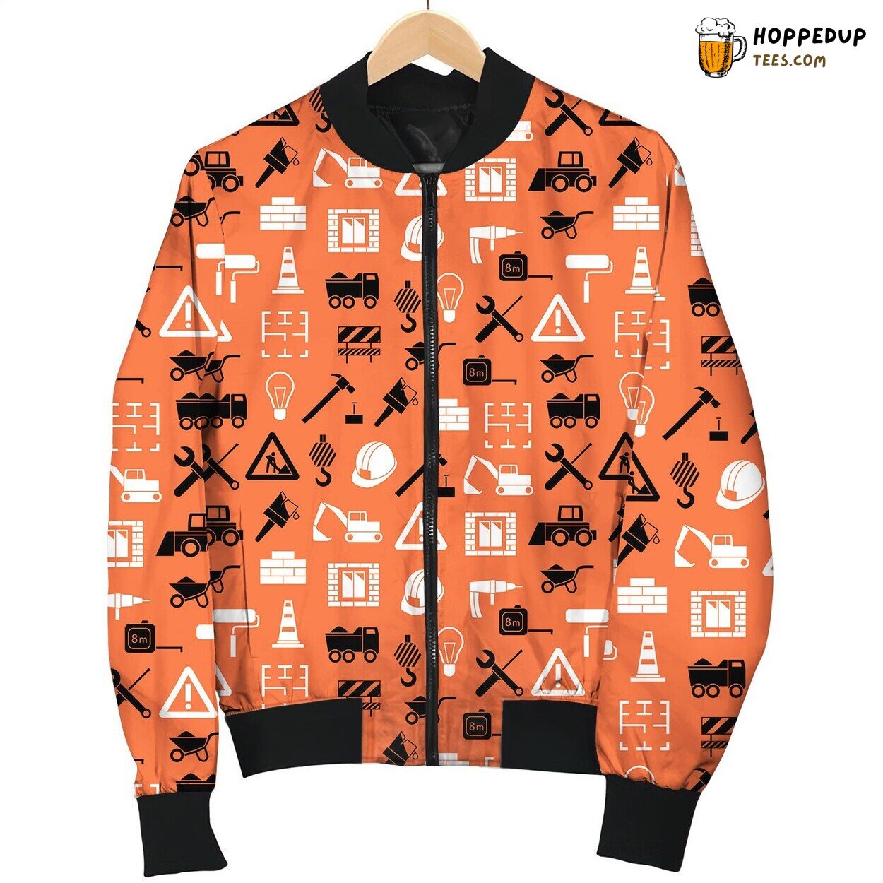 Construction Safety Nesscessary Bomber Jacket
