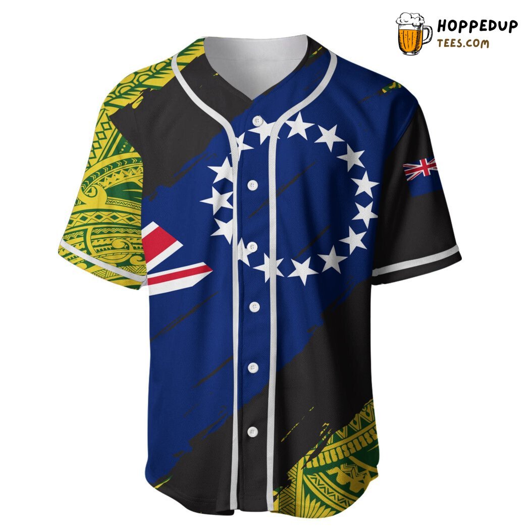 Cook Island Nora Style Baseball Tee Jersey Shirts 3D