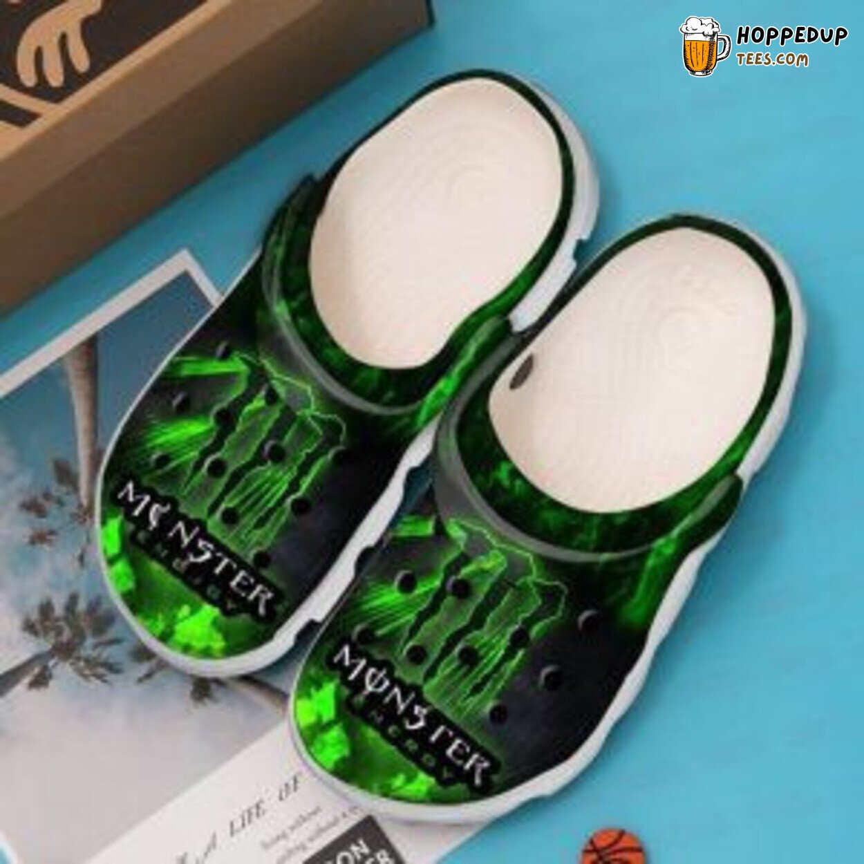 Cool Monster Themed Comfortable Unique Design Classic Clogs Shoes