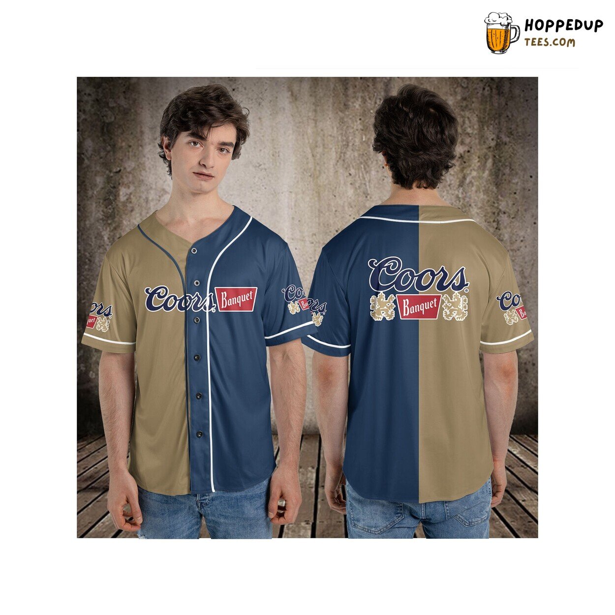 Coors Banquet 3D Baseball Jersey Beverage Enthusiasts Shirt Gift