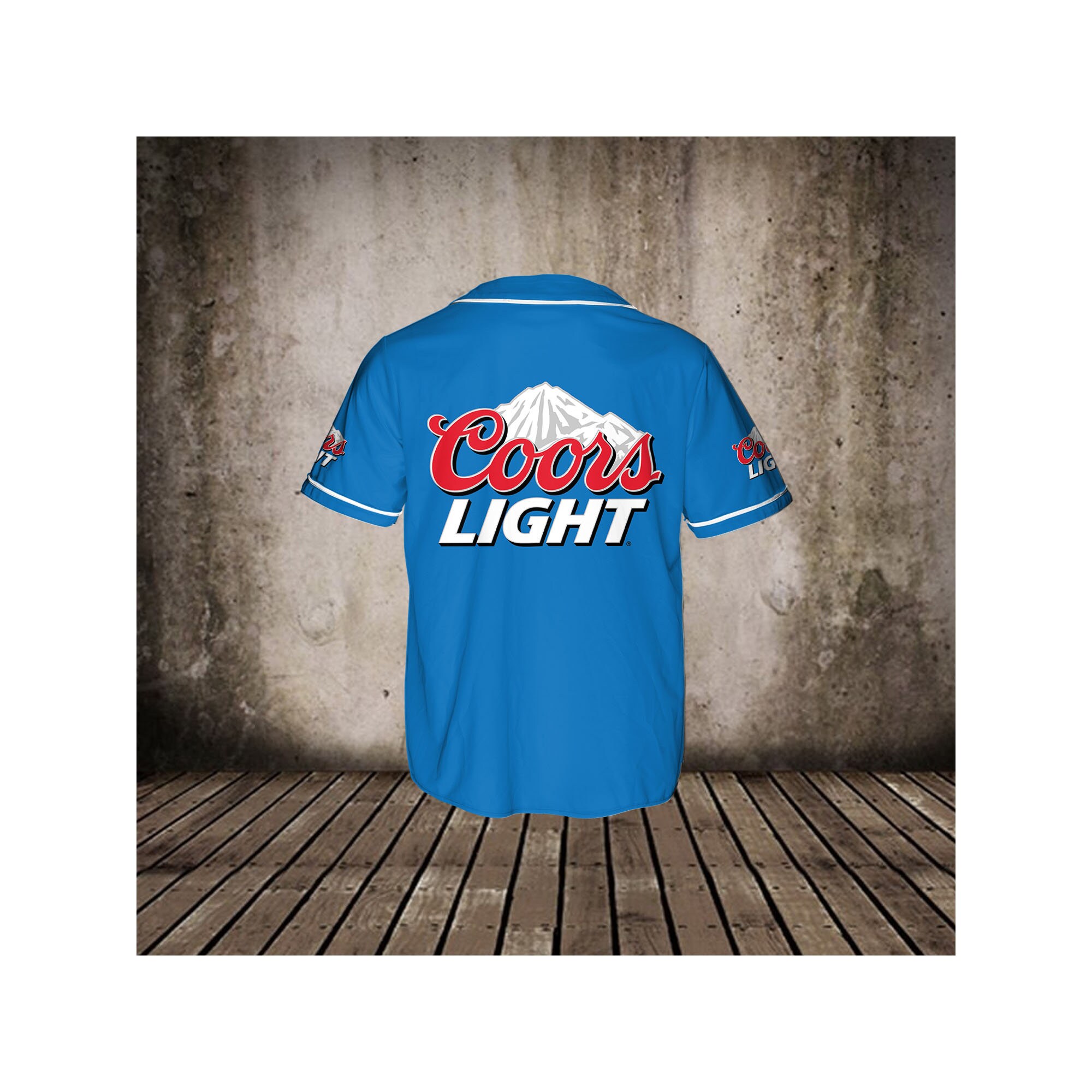 Coors Light Baseball Shirt for the Beer Lovers HU HoppedUp Tees