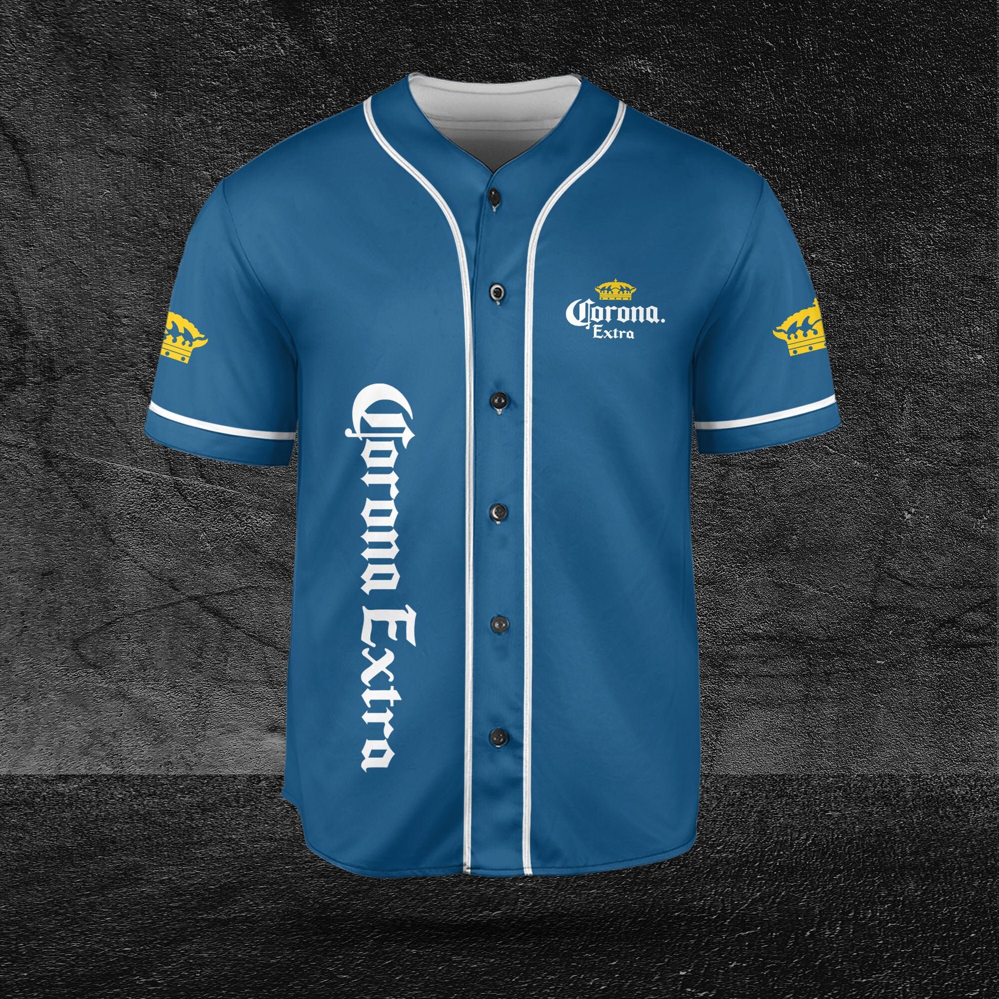 Corona Blue Baseball Jersey Beer and Vodka Lovers HU