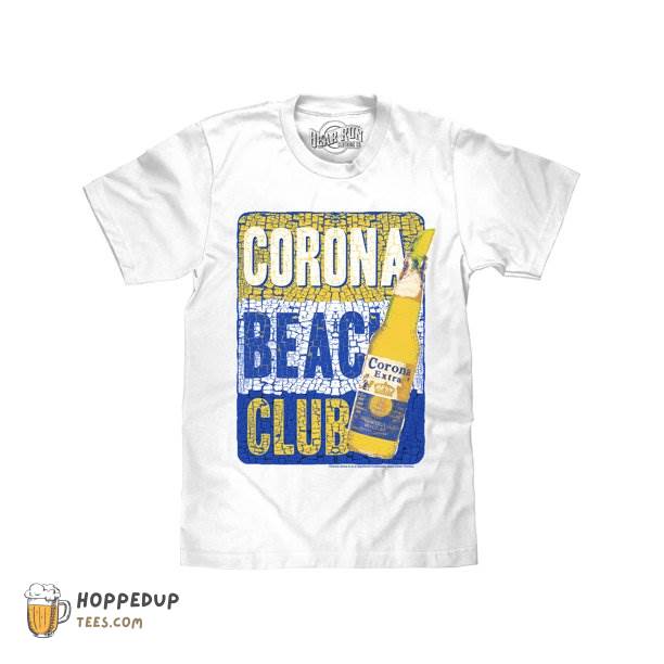 Corona Extra Beer Beach Club T Shirt