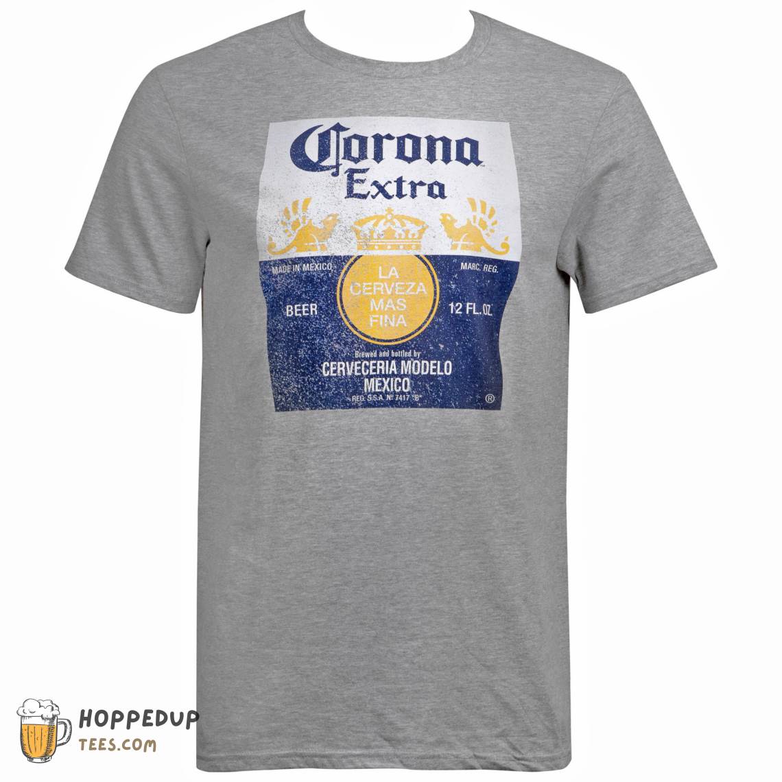 Corona Extra Bottle Label Tshirt
