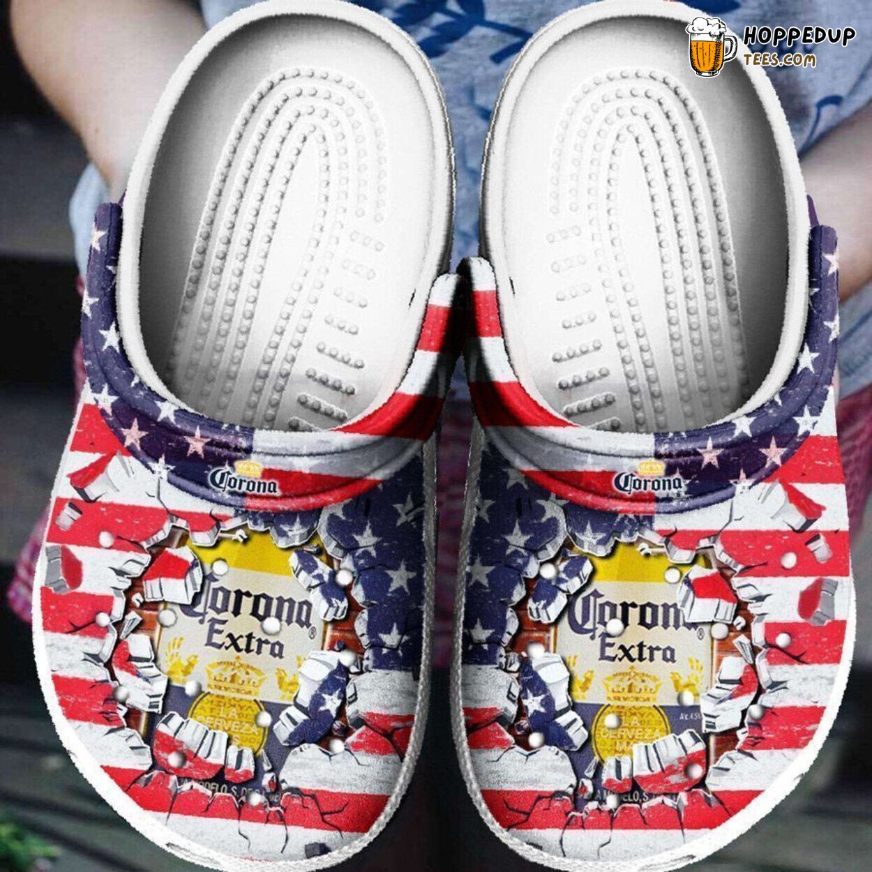 Corona Extra Branded Themed Comfortable Unique Clog Shoes Design