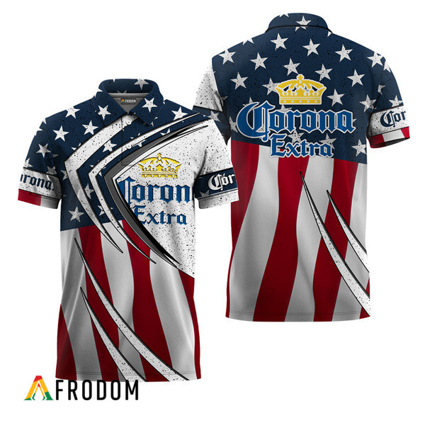 Corona Extra Fourth Of July Esports Polo Shirt HU