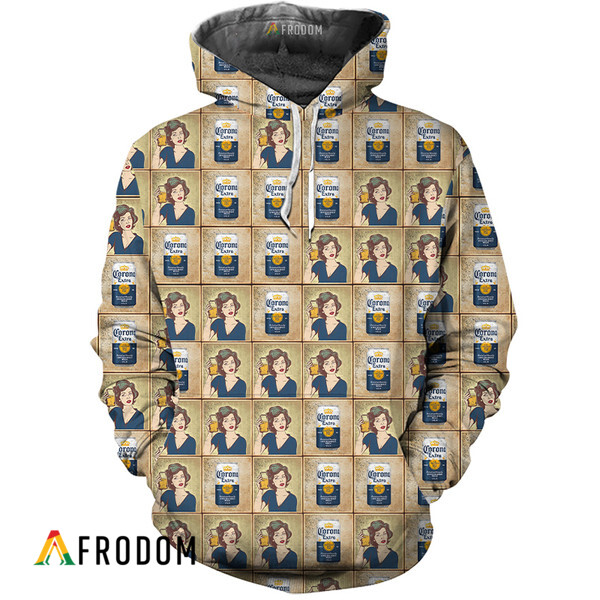 Corona Extra Mom And Beer Hoodie HU