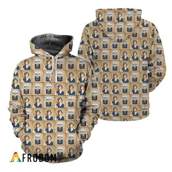 Corona Extra Mom and Beer Style Hoodie HU