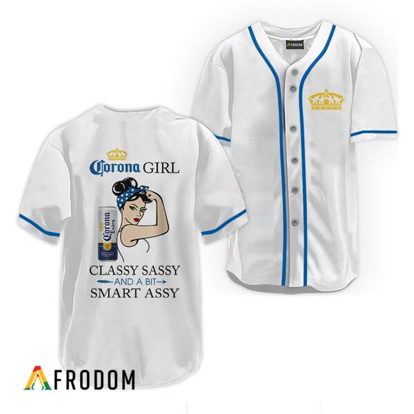 Corona Extra Smart Assy Sassy Baseball Jersey HU