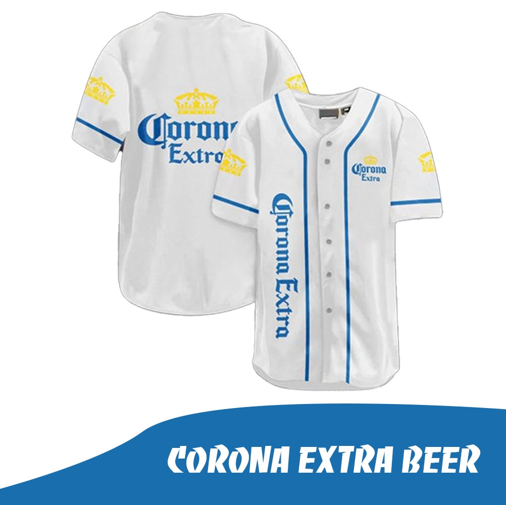 Corona Extra Sport Fashion Baseball Jersey HU Corona Extra Sport Fashion Baseball Jersey HU