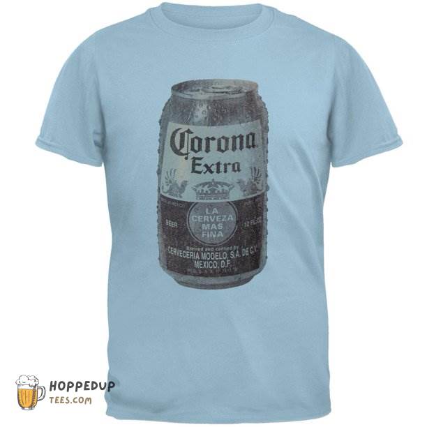 Corona Extra Tshirt Featuring Authentic Mexican Lager