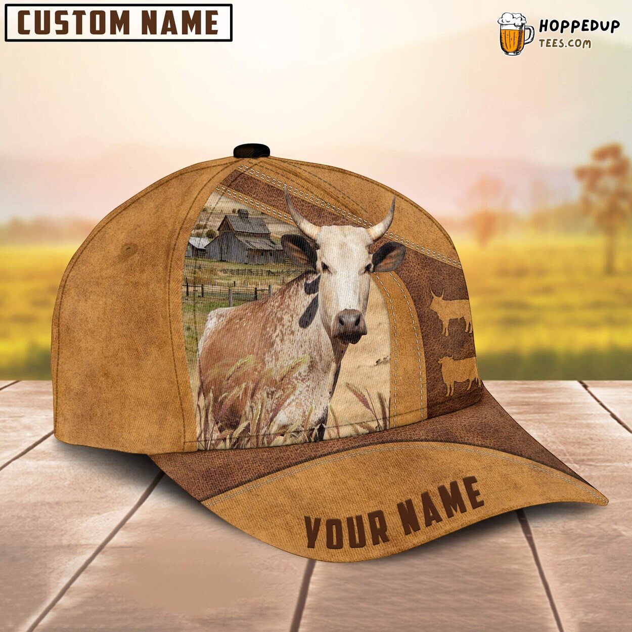 Corriente Cattle Unique Farm Baseball Cap Enthusiastic Farmer Lover