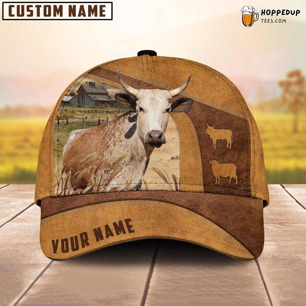 Corriente Cattle Unique Farm Baseball Cap Enthusiastic Farmer Lover Corriente Cattle Unique Farm Baseball Cap Enthusiastic Farmer Lover