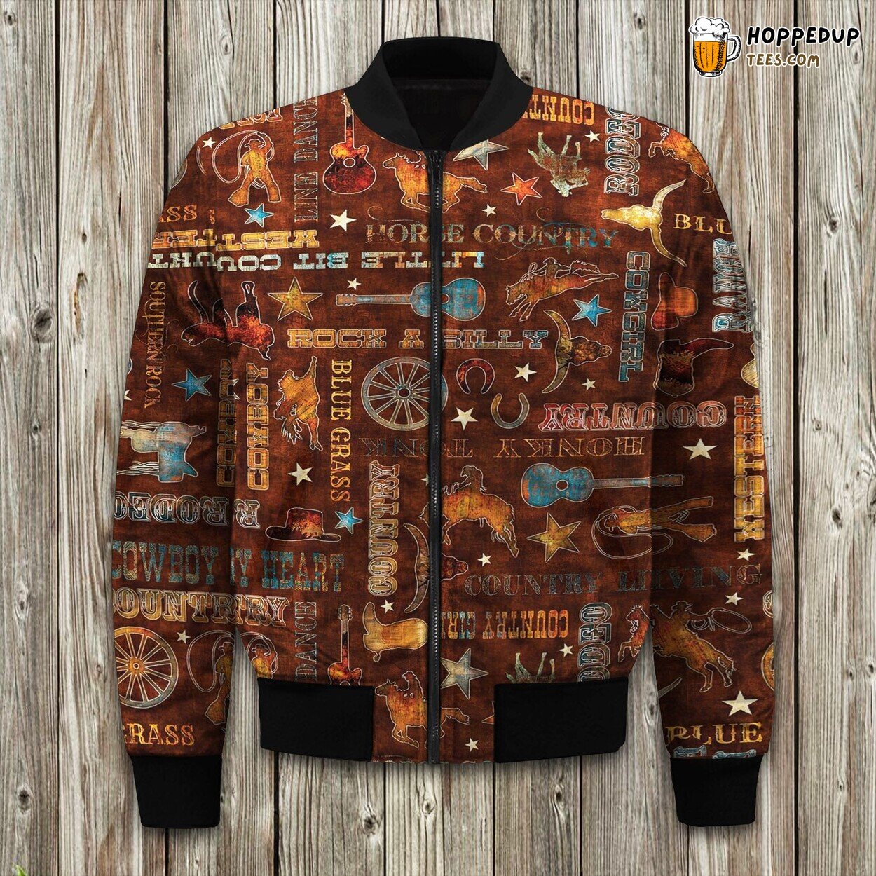 Country Life Western Premium Winter Bomber Jacket Warm Tailored Fit