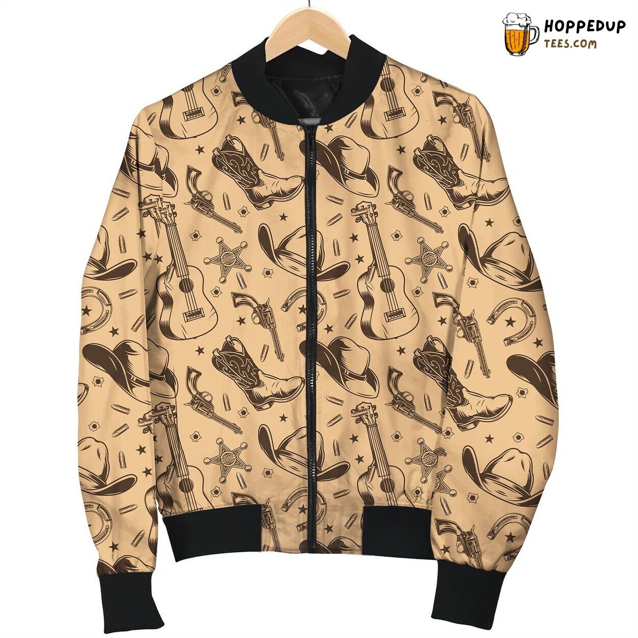 Country Music Cowboy Hat Bomber Jacket