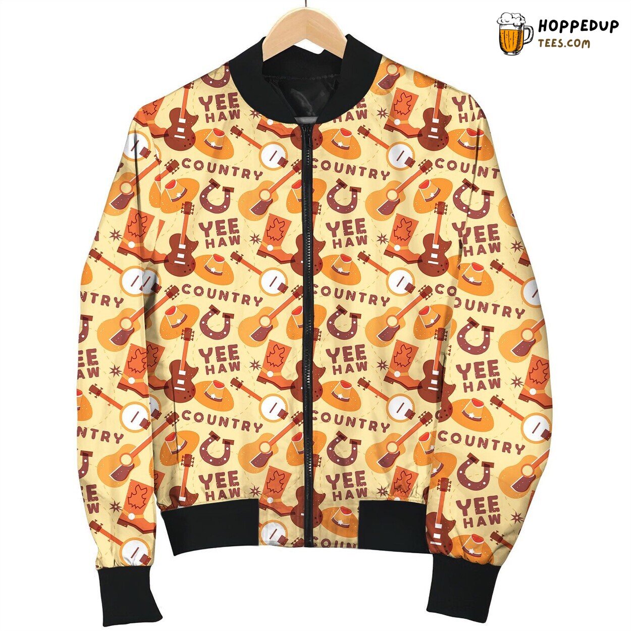 Country Music Yee Haw Bomber Jacket