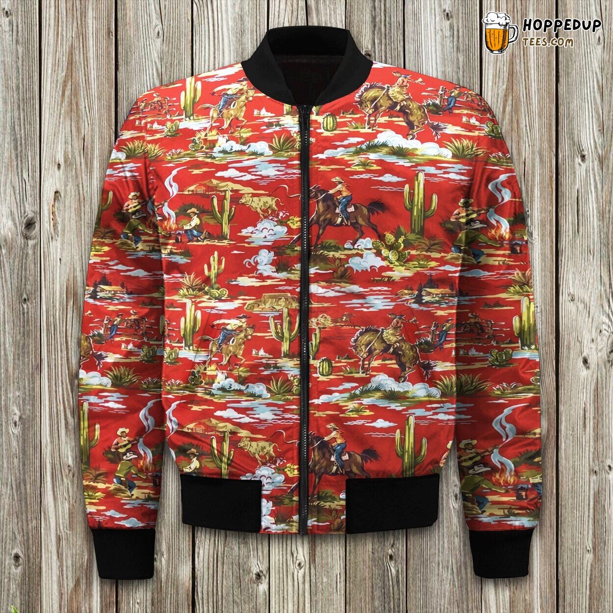 Cowboy Cowboy A Horse Bomber Jacket