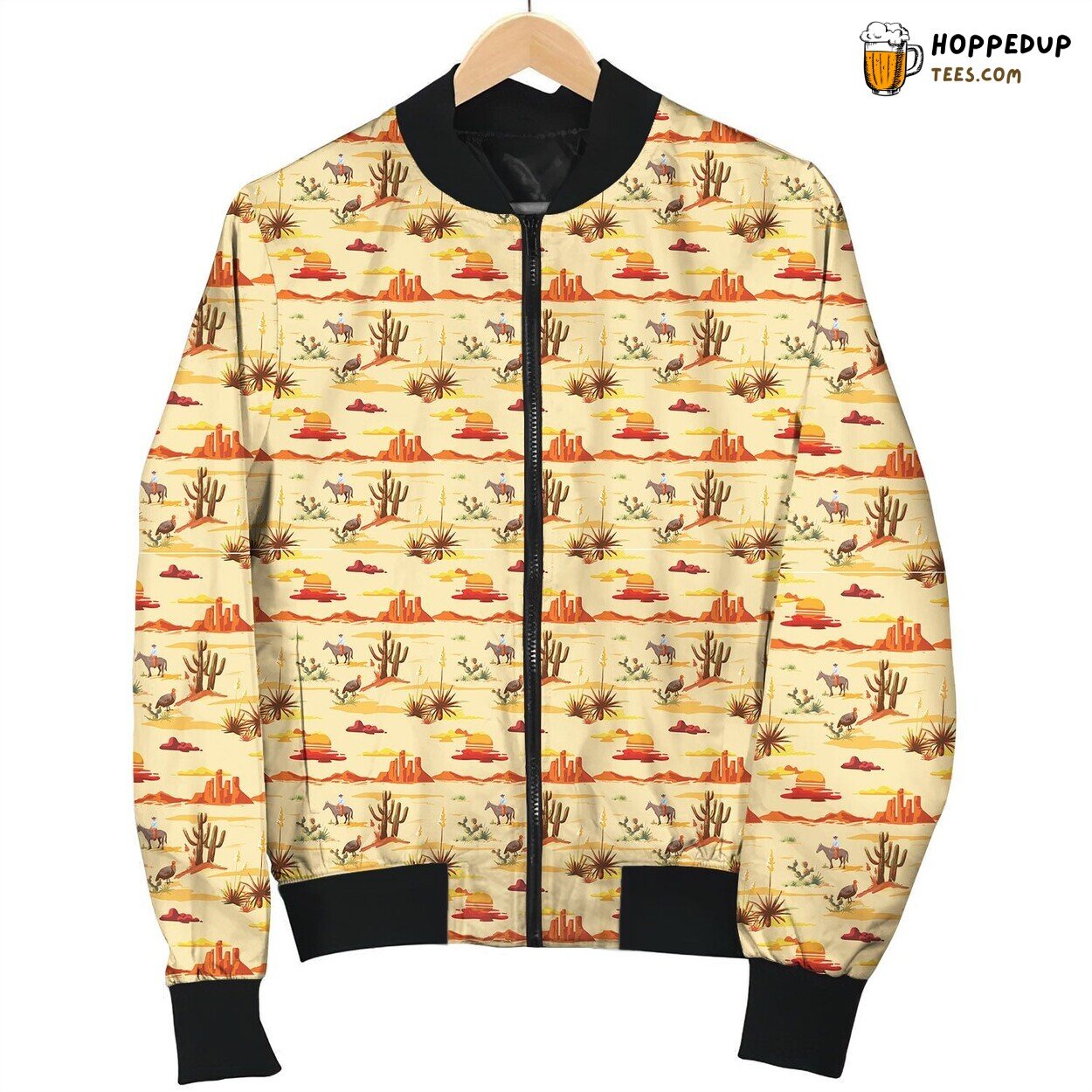 Cowboy Desert Adventure Winter Bomber Jacket Wild West Legacy