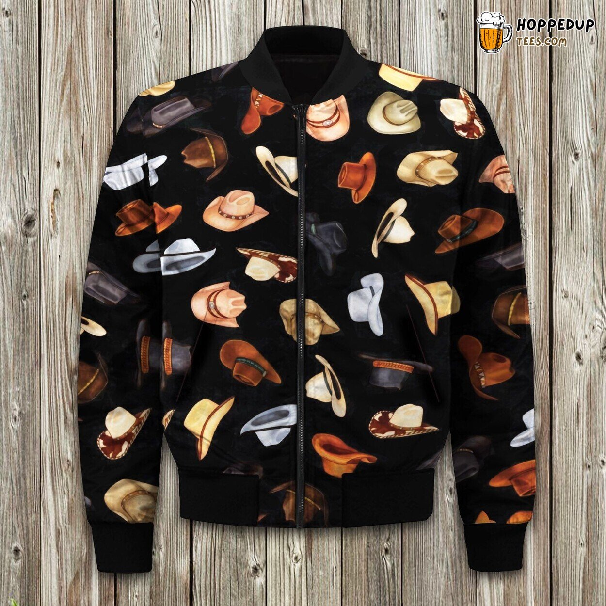 Cowboy Life Country Bomber Jacket Winter Comfort Series Elegance Luxurious Design