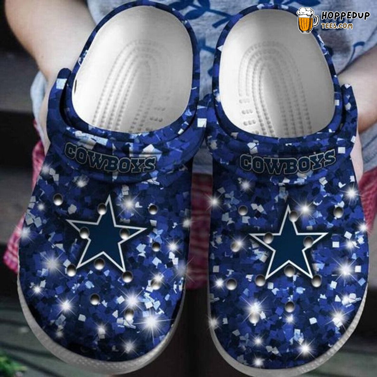 Cowboy Themed Custom Name Stylish Comfortable Clog Shoes