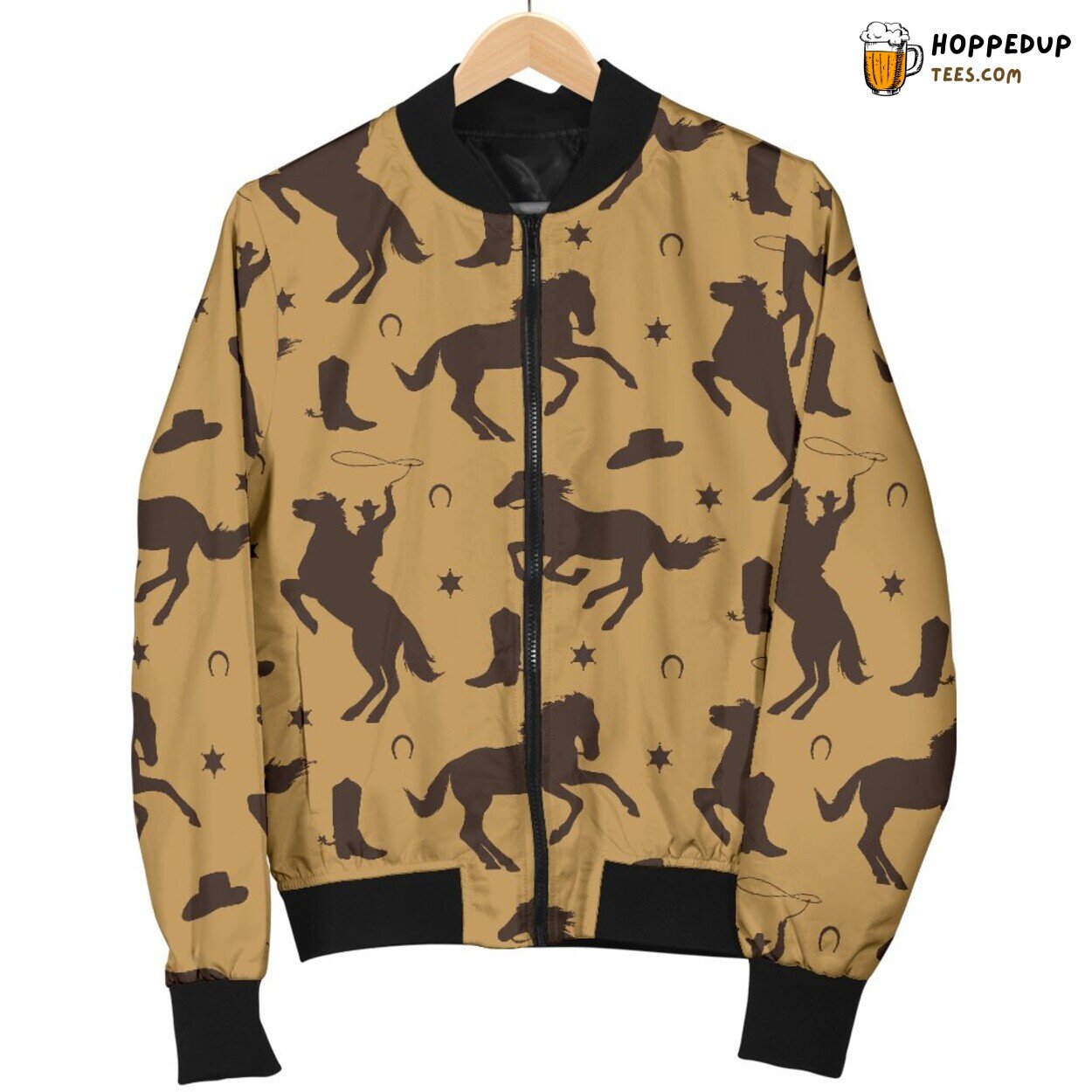 Cowboy Western Adventure Men’s Bomber Jacket Rugged Frontier Design Tribute Cowboy Western Adventure Men’s Bomber Jacket Rugged Frontier Design Tribute