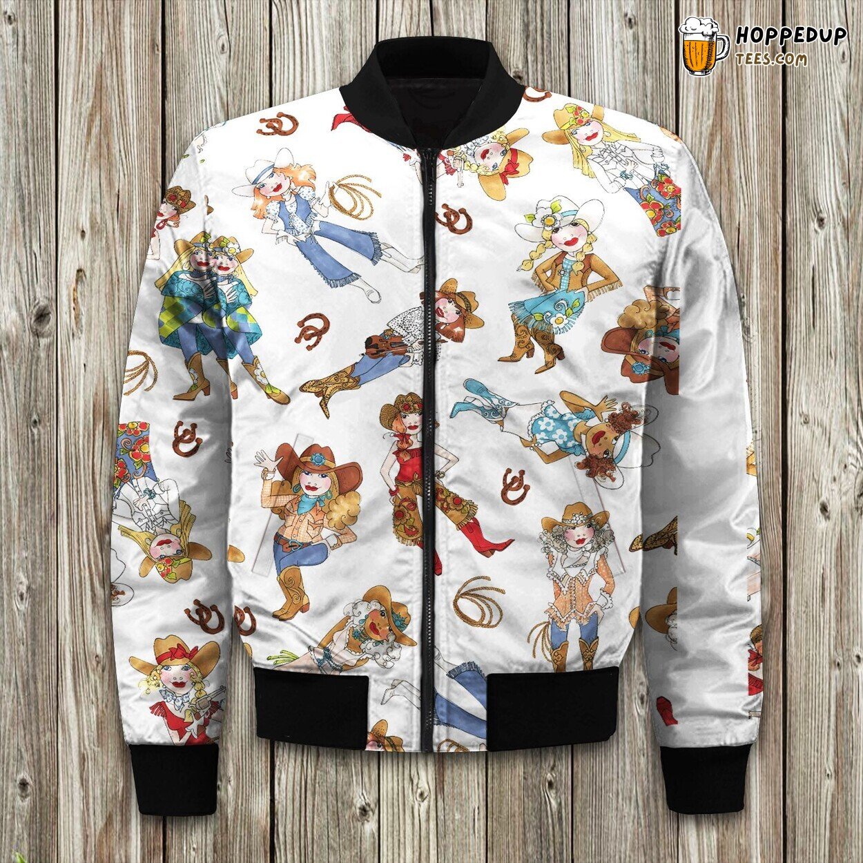 Cowgirl Essence Edition Two Winter Bomber Jacket Wild West Charm