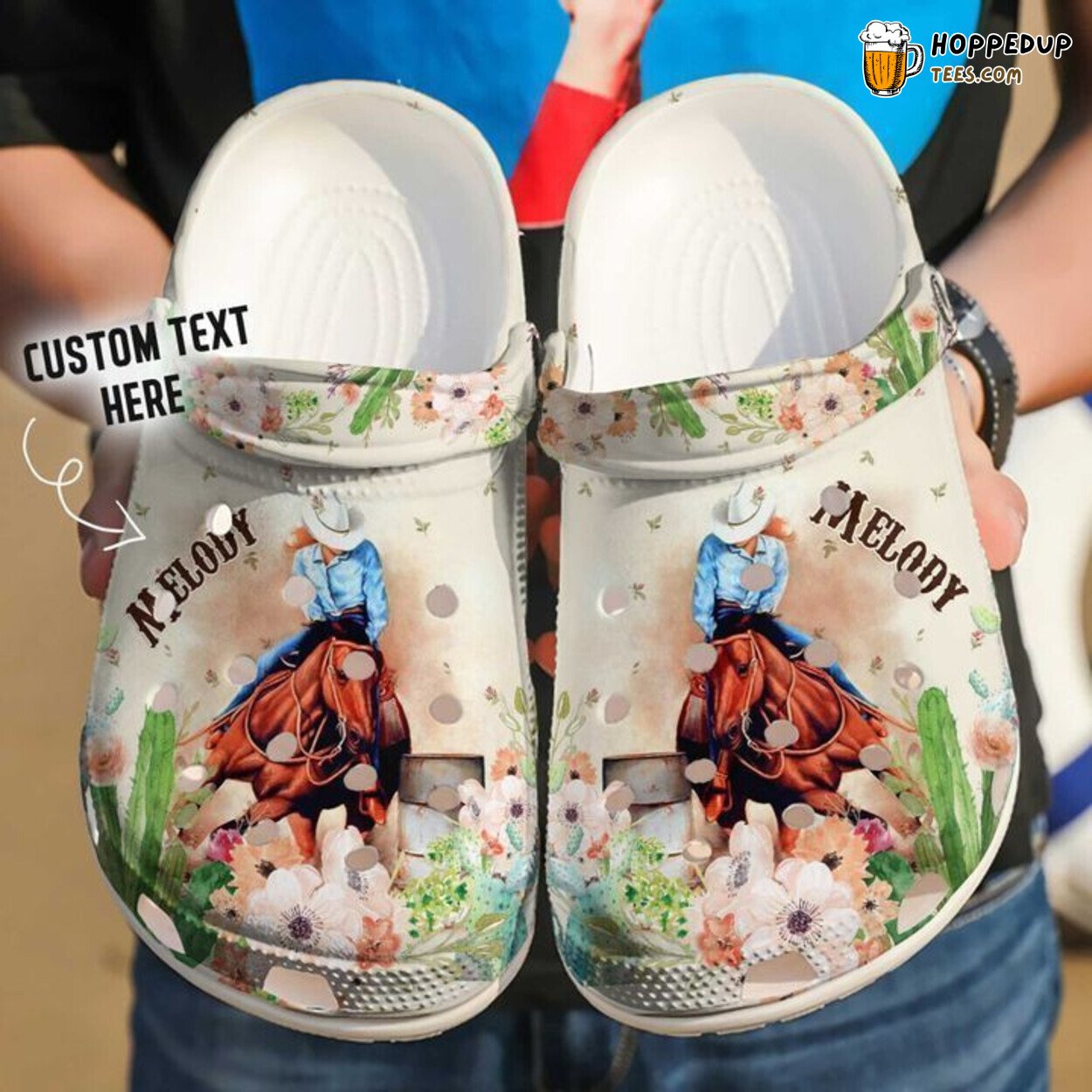 Cowgirl Up Personalized Classic Comfortable Stylish Clogs Shoes