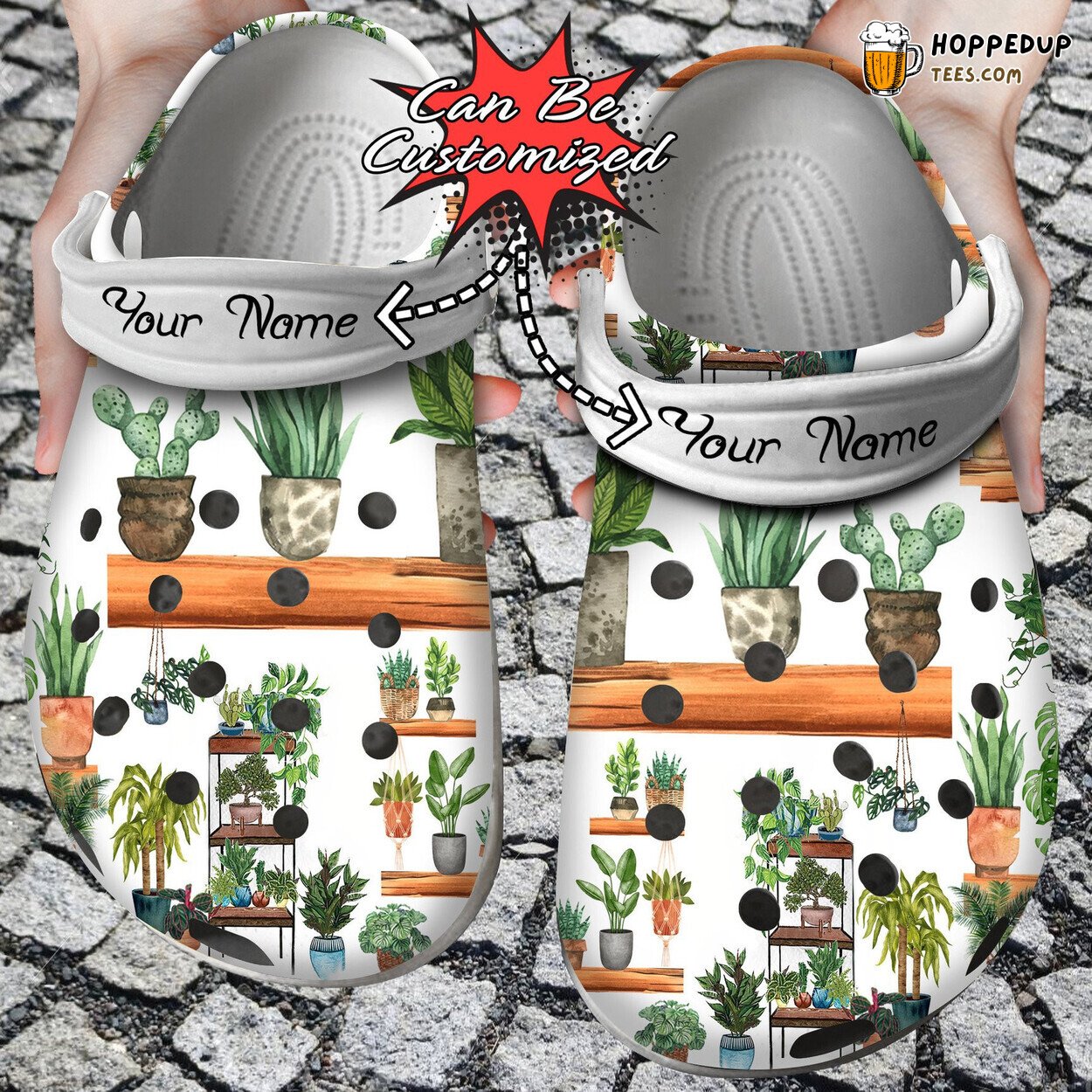 Crazy Plant Lady Mom Birthday Gifts Comfortable Gardener Clogs Shoes
