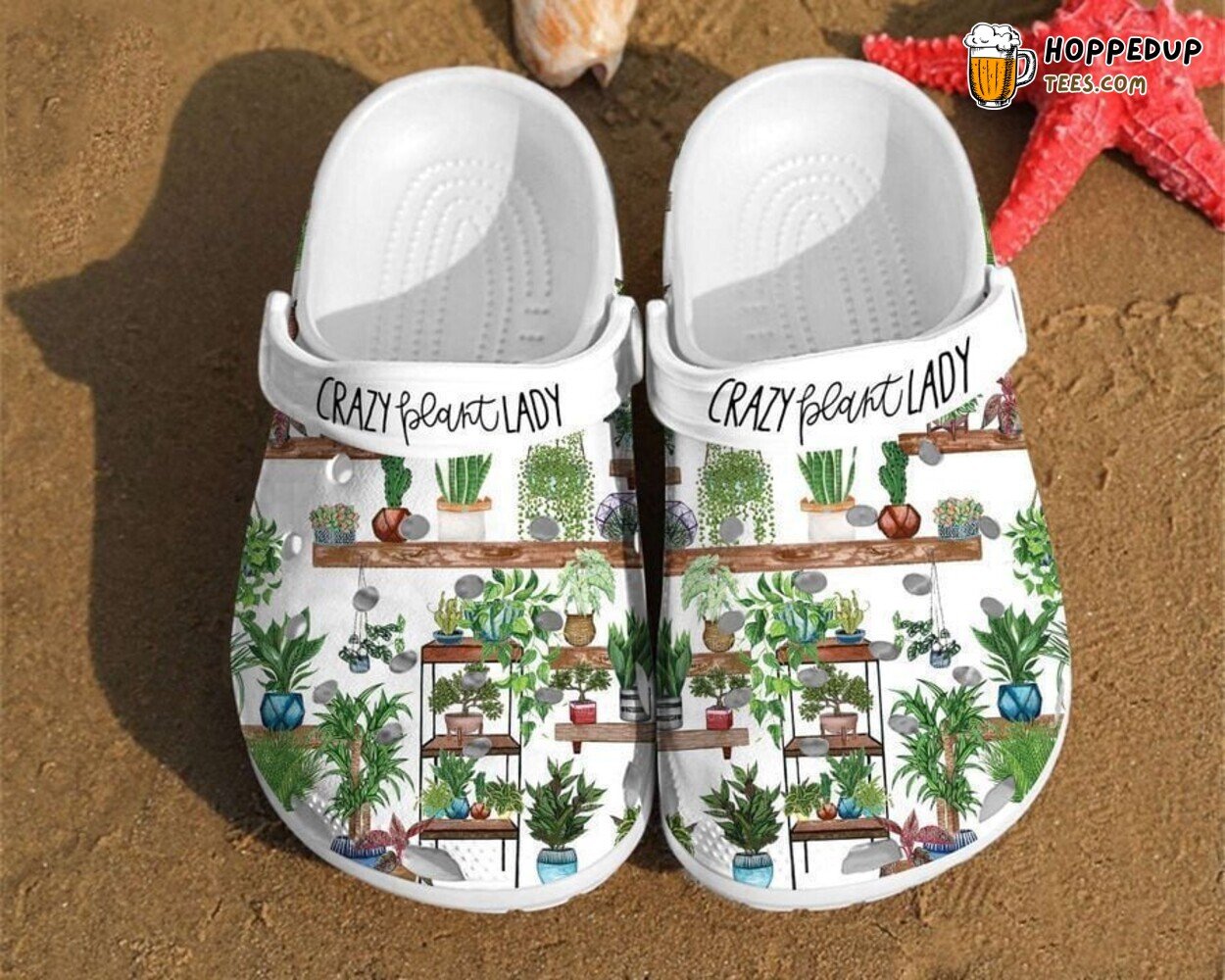 Crazy Plant Lady Mom Unisex Birthday Gift Comfortable Clogs