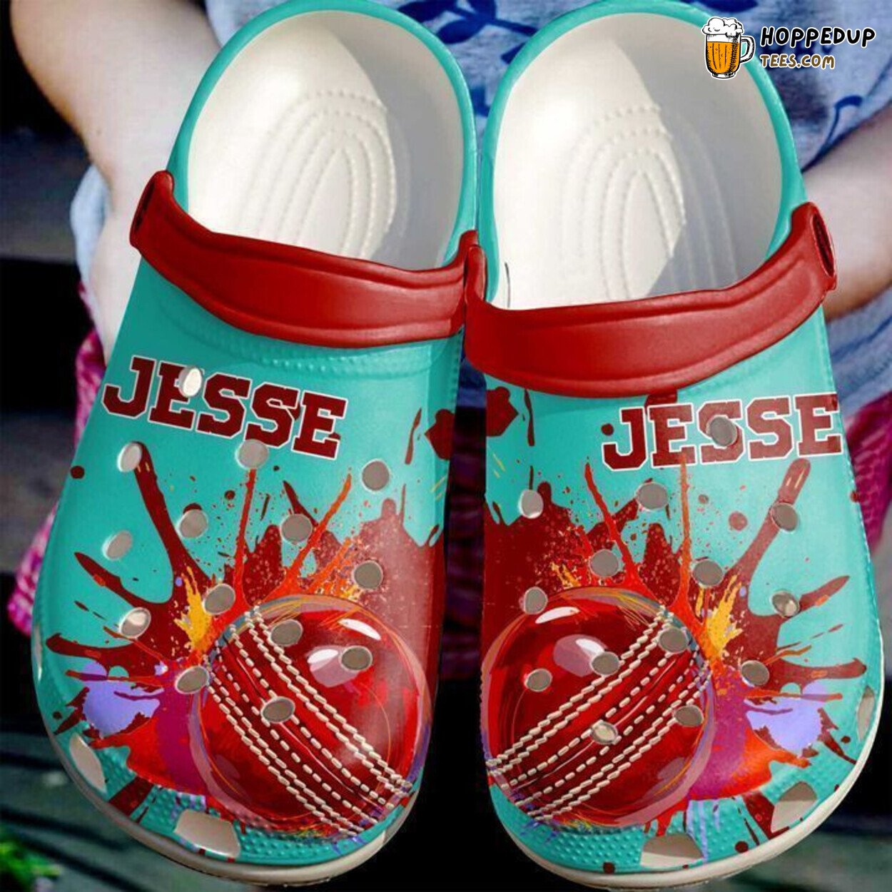 Cricket Love Personalized Classic Comfortable Clogs Shoes