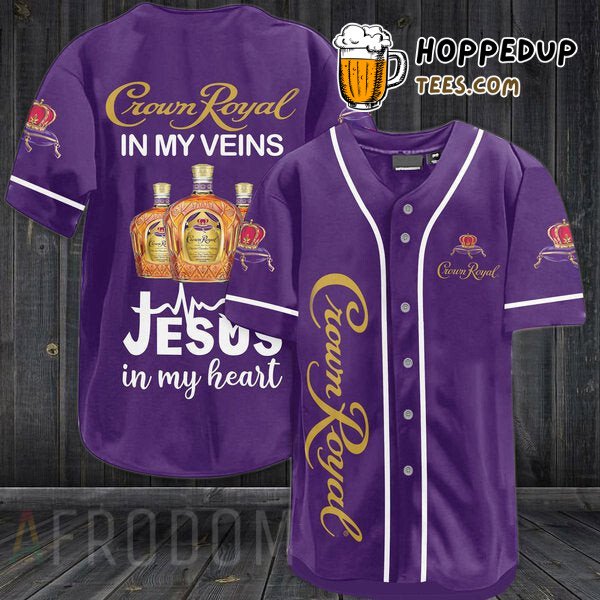 Crown Royal Bloodline Unique Baseball Jersey Distinctive Design Edition