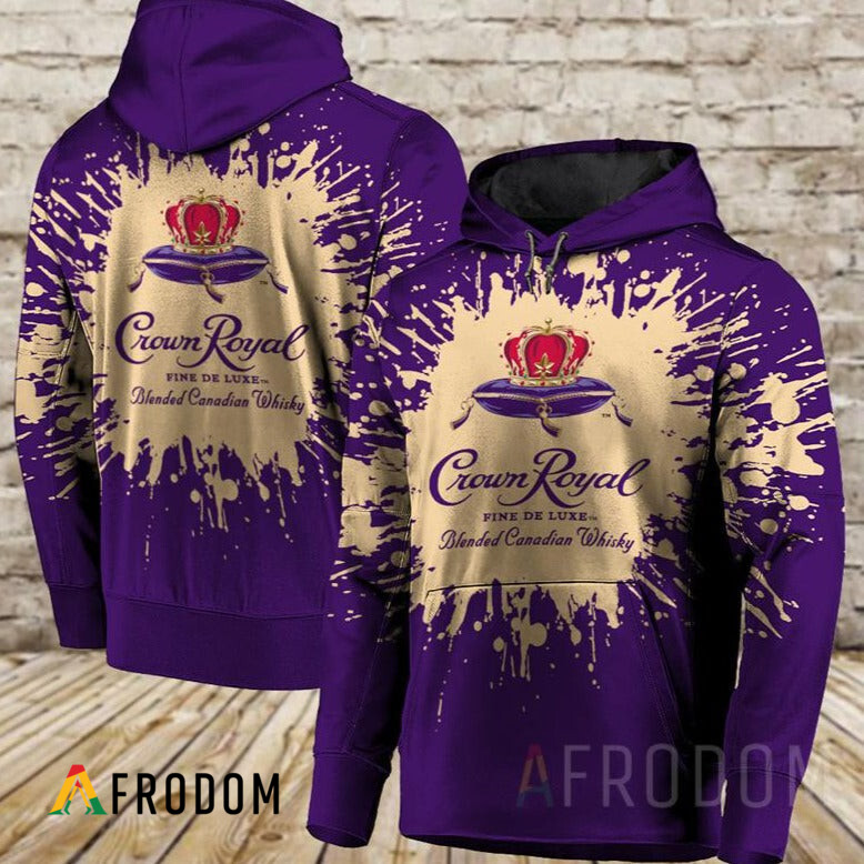 Crown Royal Canadian Whiskey Unisex Hoodie HU