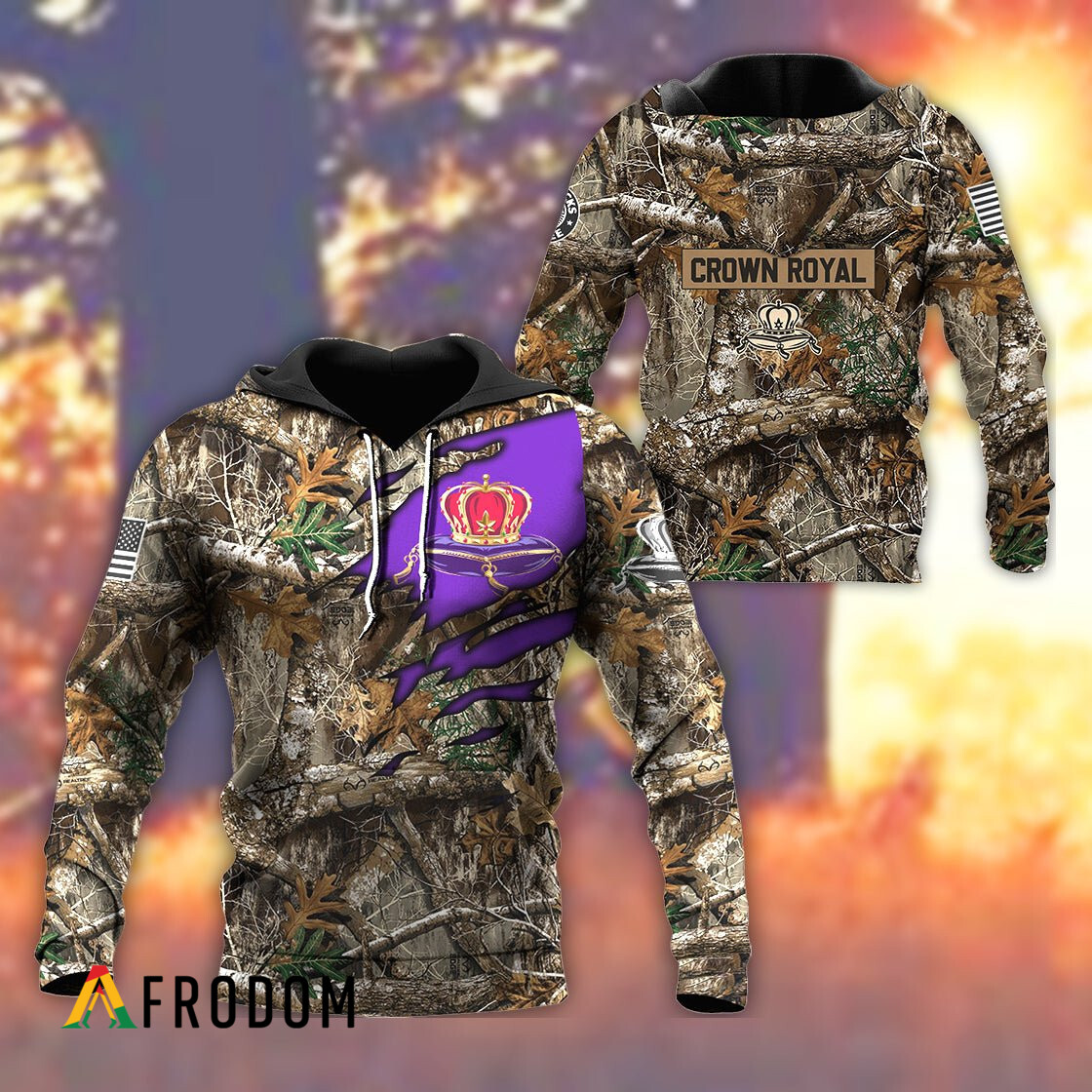 Crown Royal Deer Hunting Edition Hoodie HU