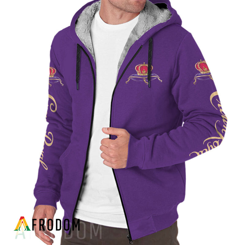 Crown Royal Fleece Zip Up Hoodie HU
