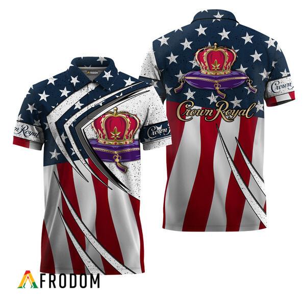 Crown Royal Fourth Of July Esports Polo Shirt HU