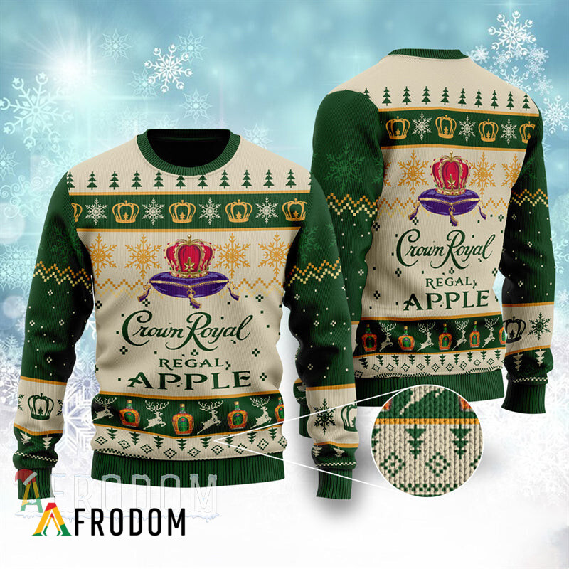 Crown Royal Luxury Christmas Sweater HU