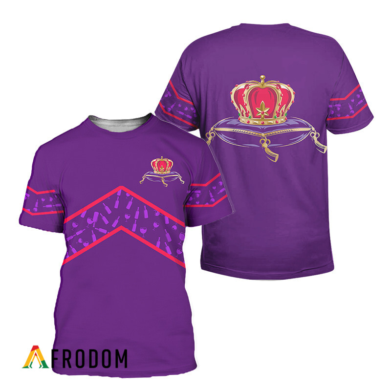 Crown Royal Purple Wine Custom T-Shirt HU