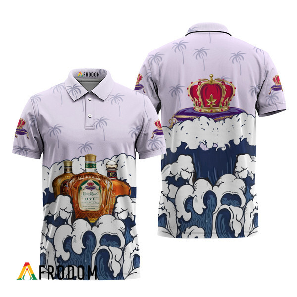 Crown Royal Summer Waves Polo Shirt HU