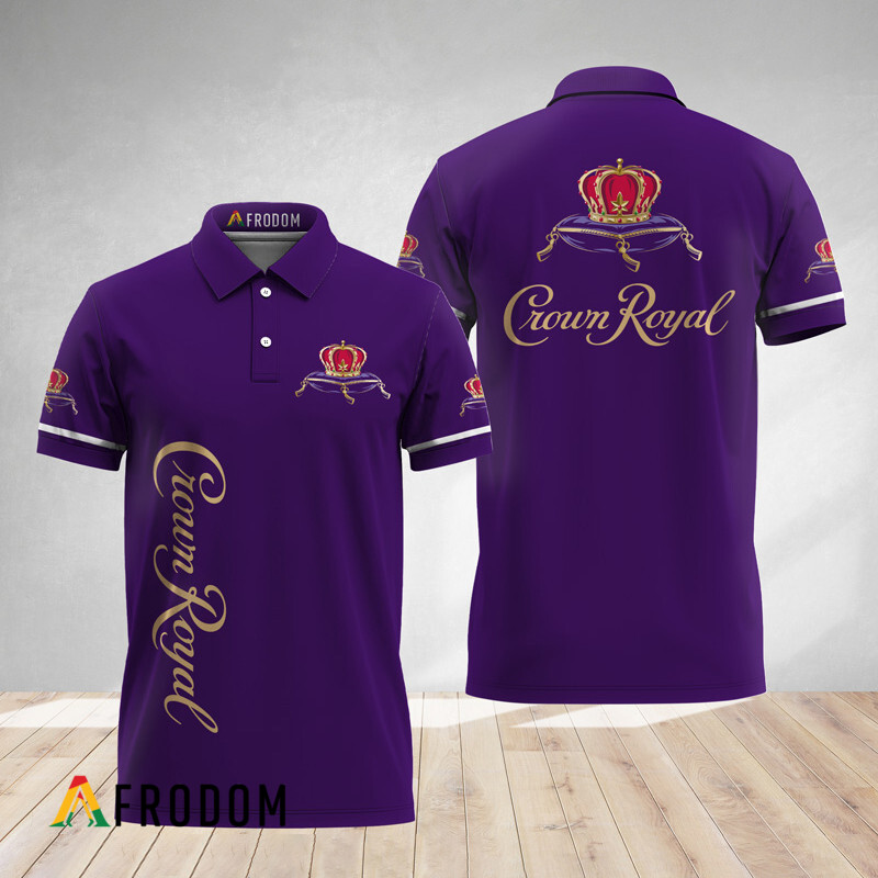 Crown Royal Themed Durable Polo Shirt HU