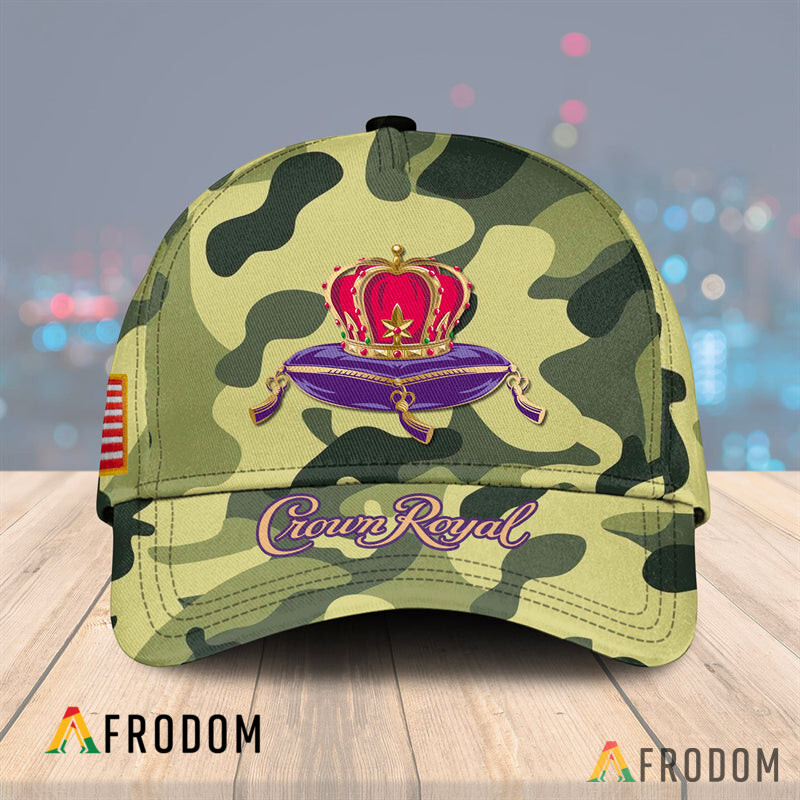 Crown Royal Unique Vintage Camouflage Cap HU
