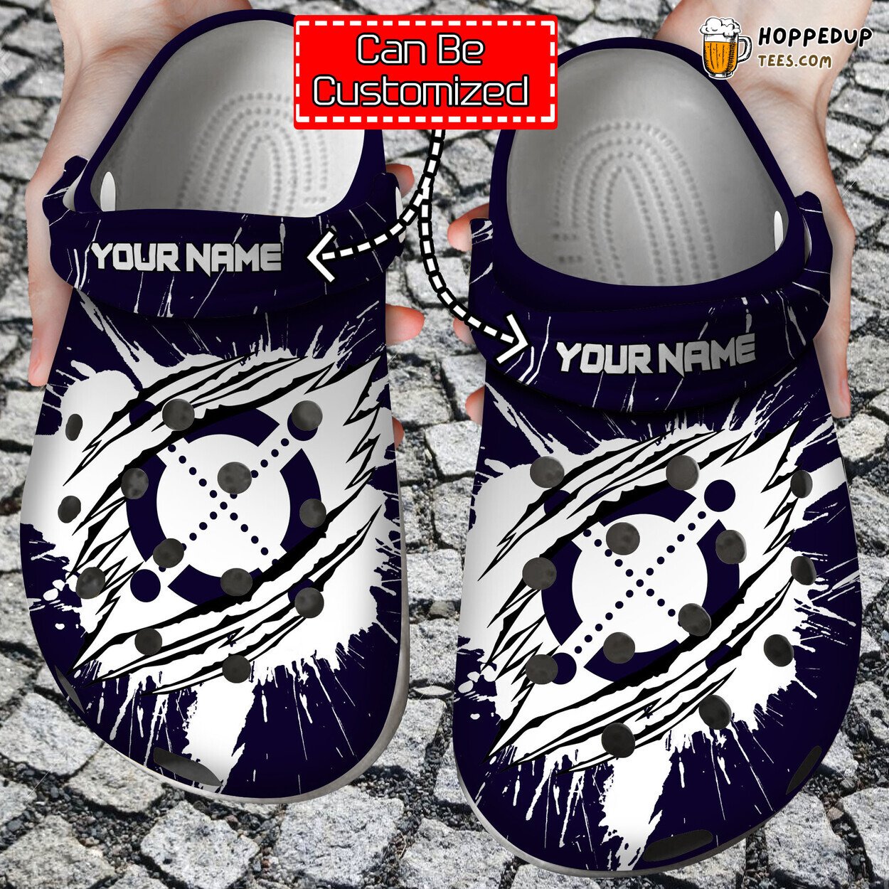 Crypto EGLD Coin Ripped Through Personalized Comfortable Clogs