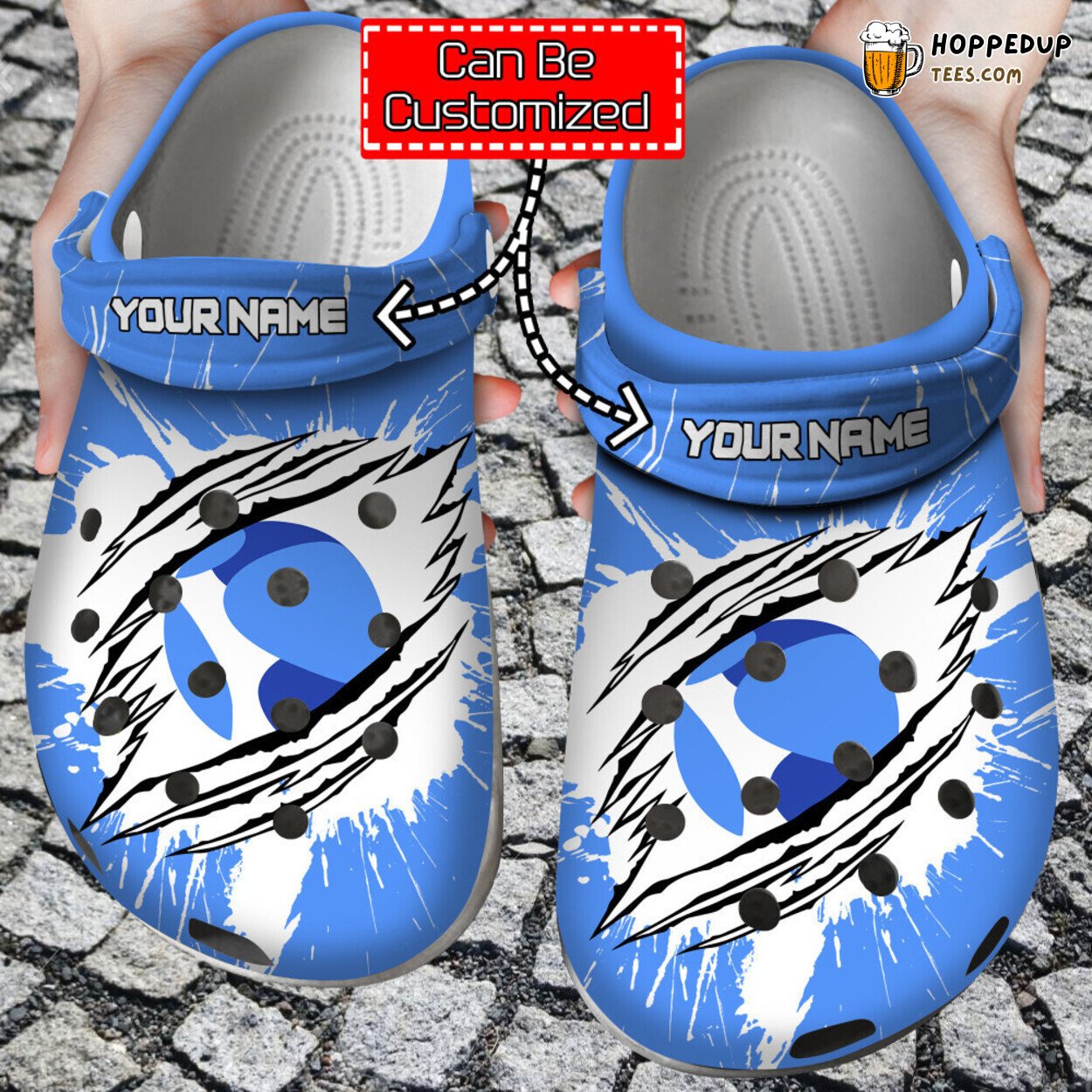 Crypto Luna Coin Ripped Through Personalized Comfortable Clogs