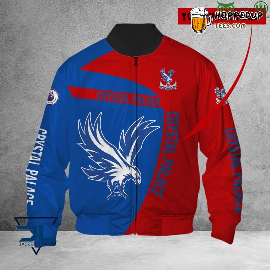 Crystal Palace FC Custom Name Premier 2022 Bomber Jacket