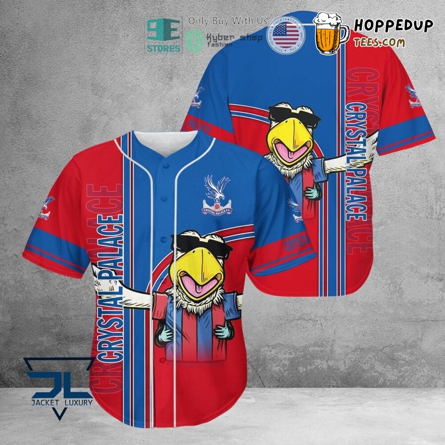 Crystal Palace FC Mascot Edition Baseball Jersey Unisex Shirt