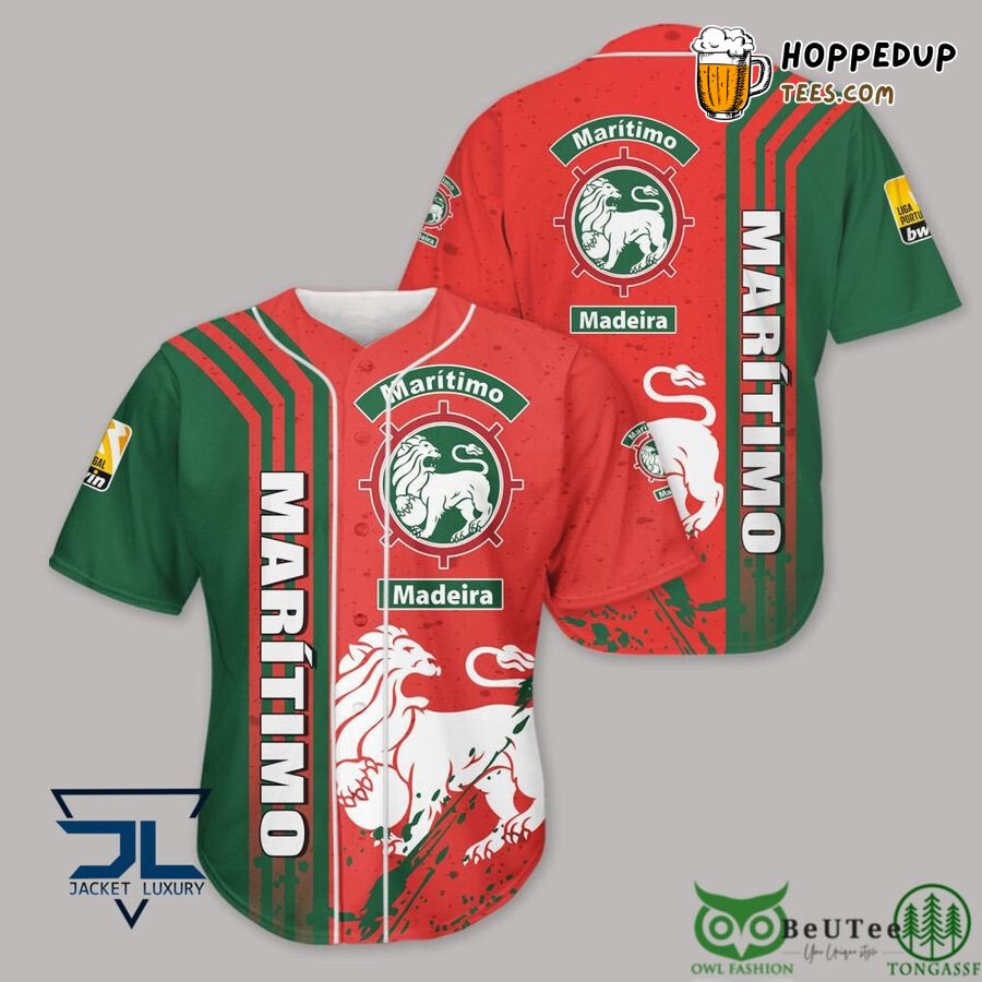 CS Mar?timo Red Green Baseball Jersey Unisex Shirt