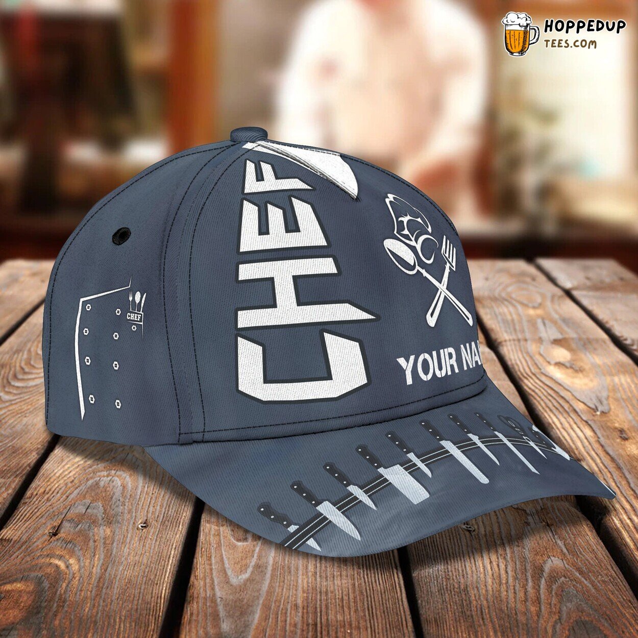 Culinary Chef’s Choice 3D Classic Cap Personalized Unique Design Edition