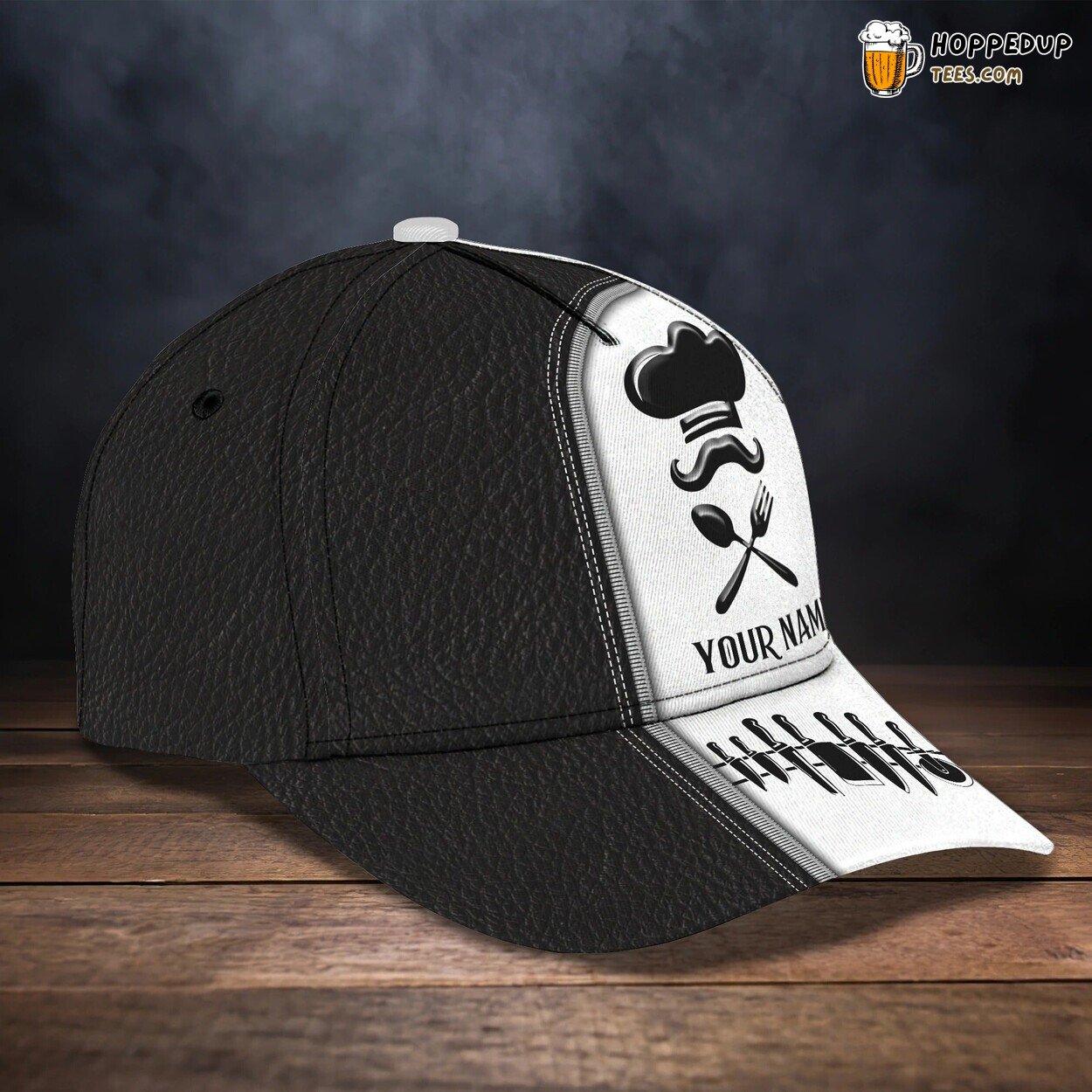 Custom 3D Baseball Cap Master Chef Design Birthday Gift Unique Culinary Hat Wear