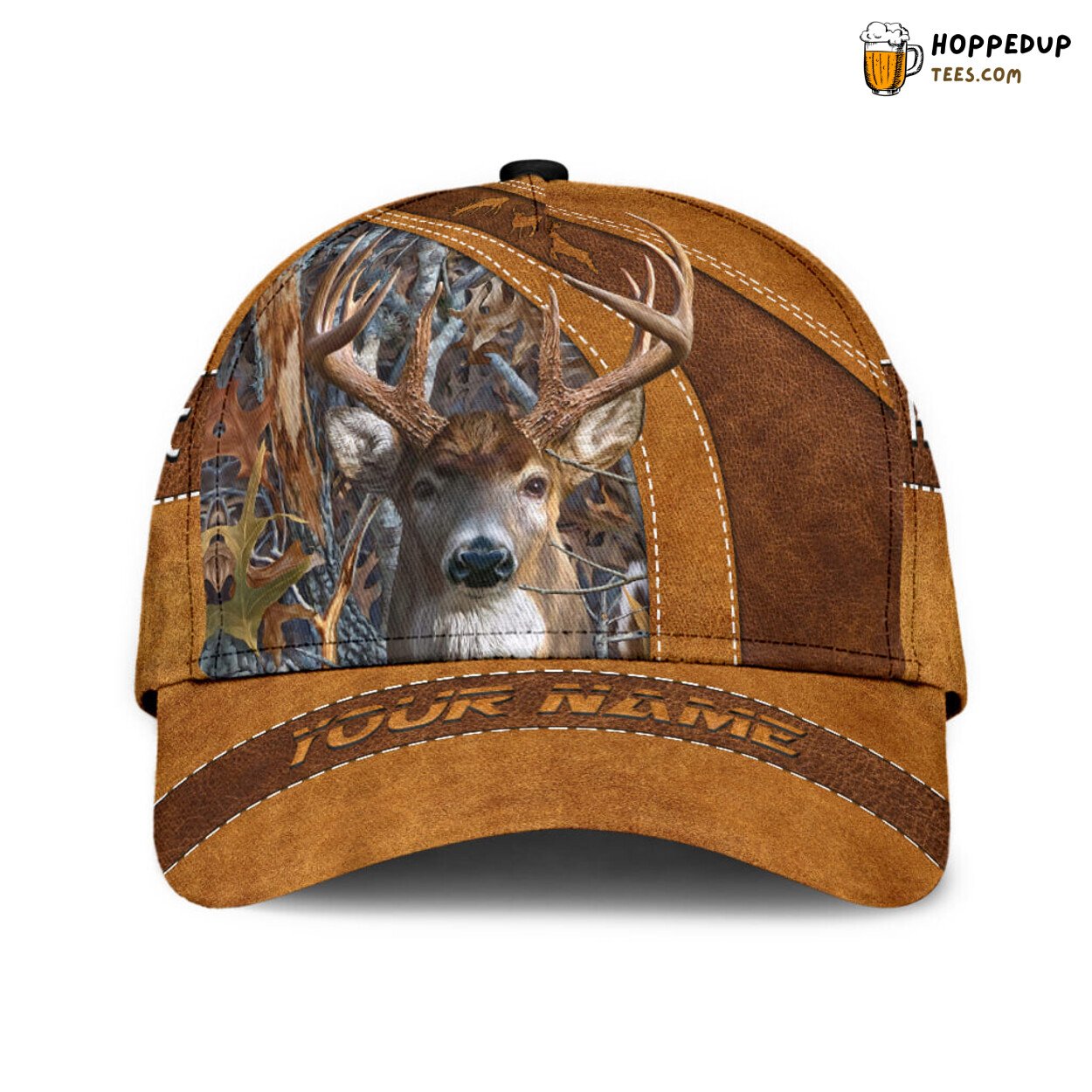 Custom 3D Deer Hunting Cap Unique Design Baseball Hat Ideal Hunter Gift Wear Custom 3D Deer Hunting Cap Unique Design Baseball Hat Ideal Hunter Gift Wear